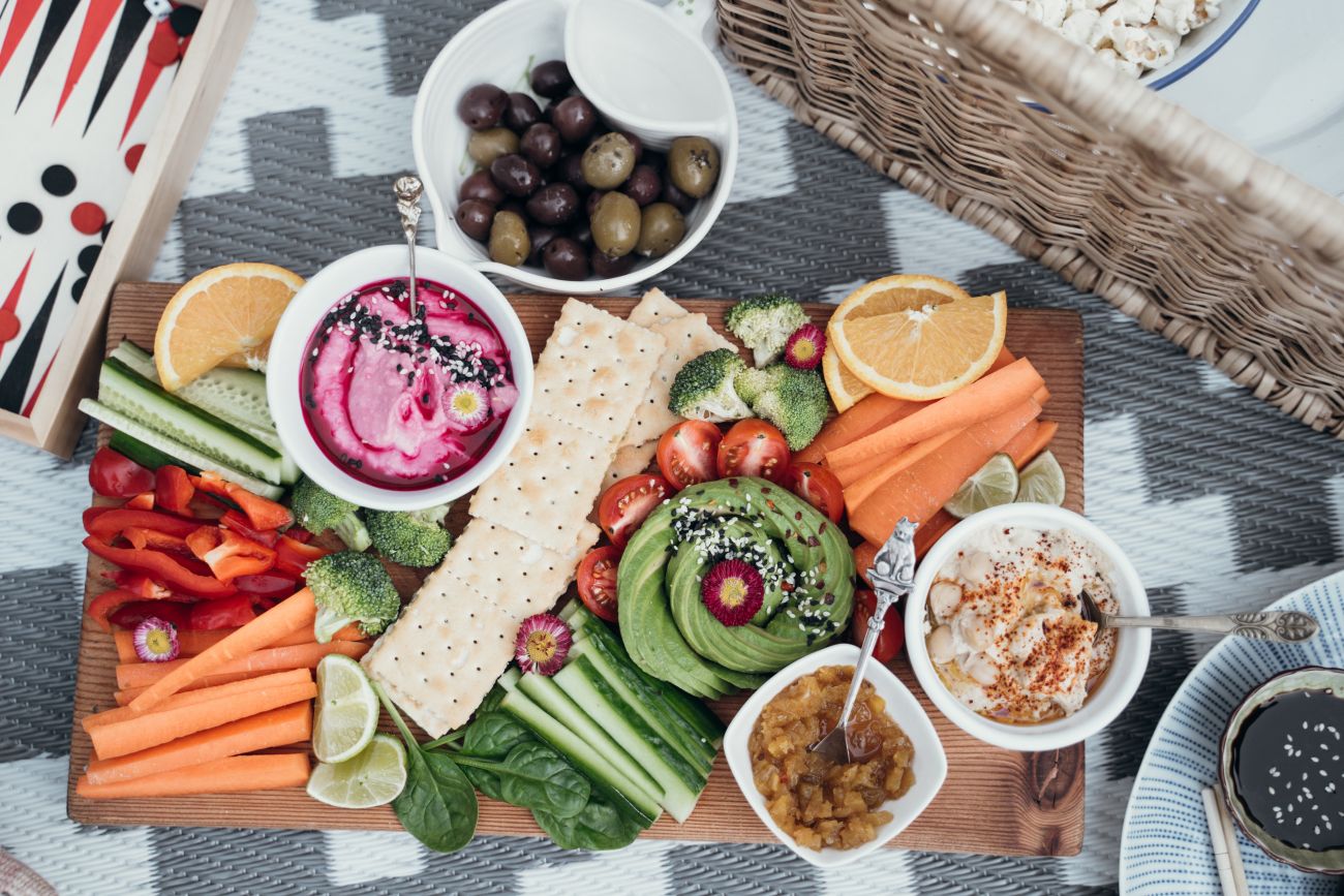 Colorful vegetable- top anti-aging foods